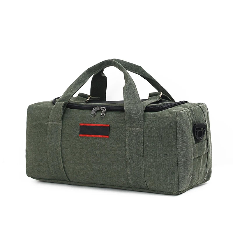 Vintage Canvas Duffel bag for Long Journeys