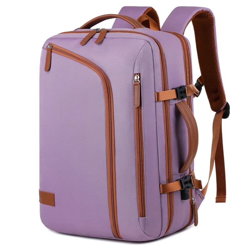 Waterproof Commuter Backpack with USB Port and Expansion Feature