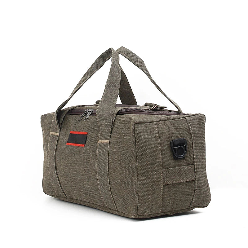 Vintage Canvas Duffel bag for Long Journeys
