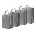 4-Piece Compression Packing Cube Set for Organized Suitcase Packing