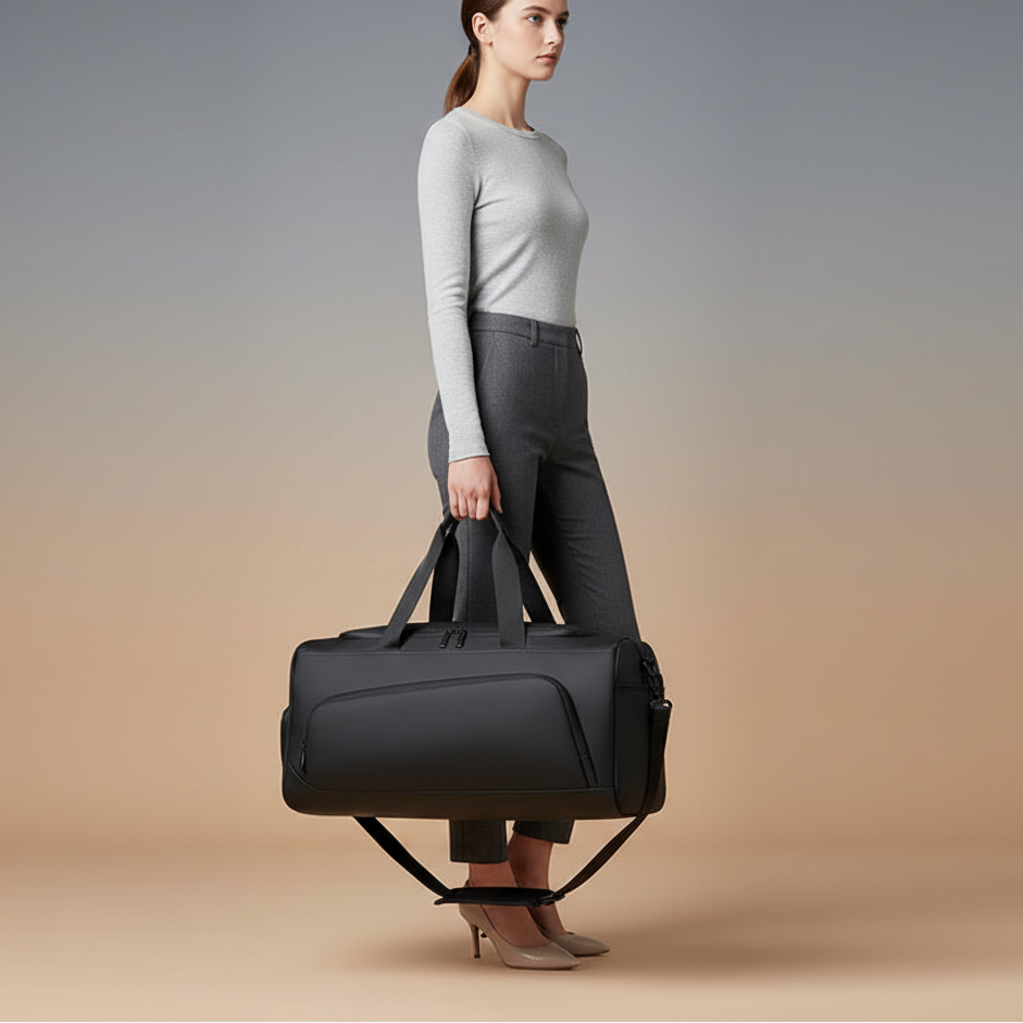 Carry-All Travel Duffel with Shoe Compartment