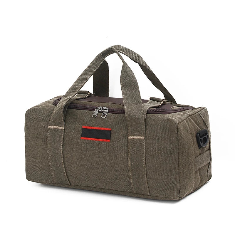 Vintage Canvas Duffel bag for Long Journeys