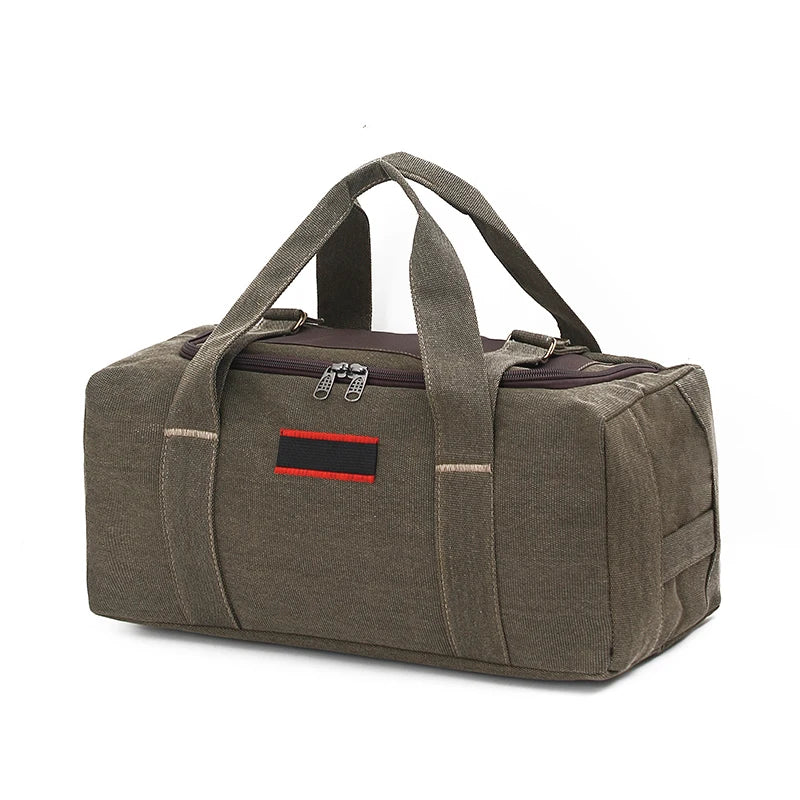Vintage Canvas Duffel bag for Long Journeys