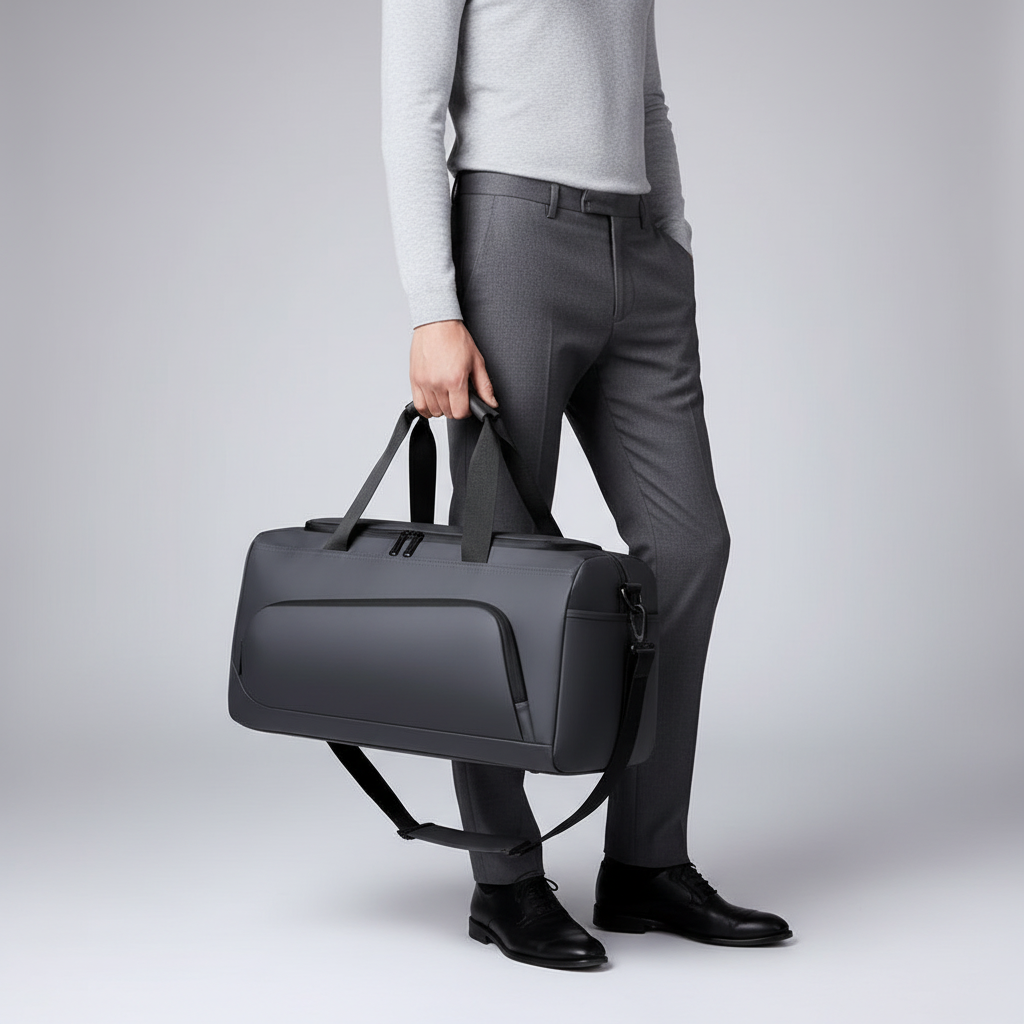 Carry-All Travel Duffel with Shoe Compartment