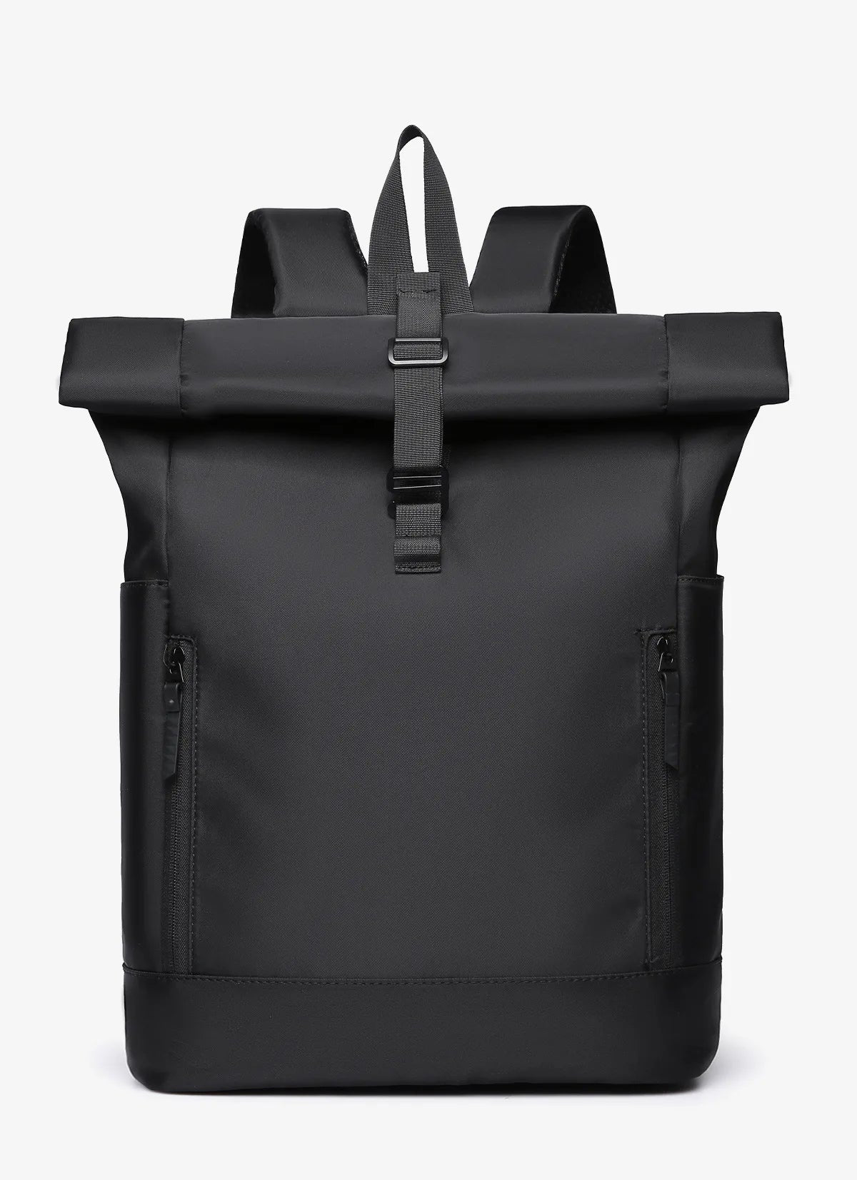Waterproof Roll-Top Backpack with Expandable storage