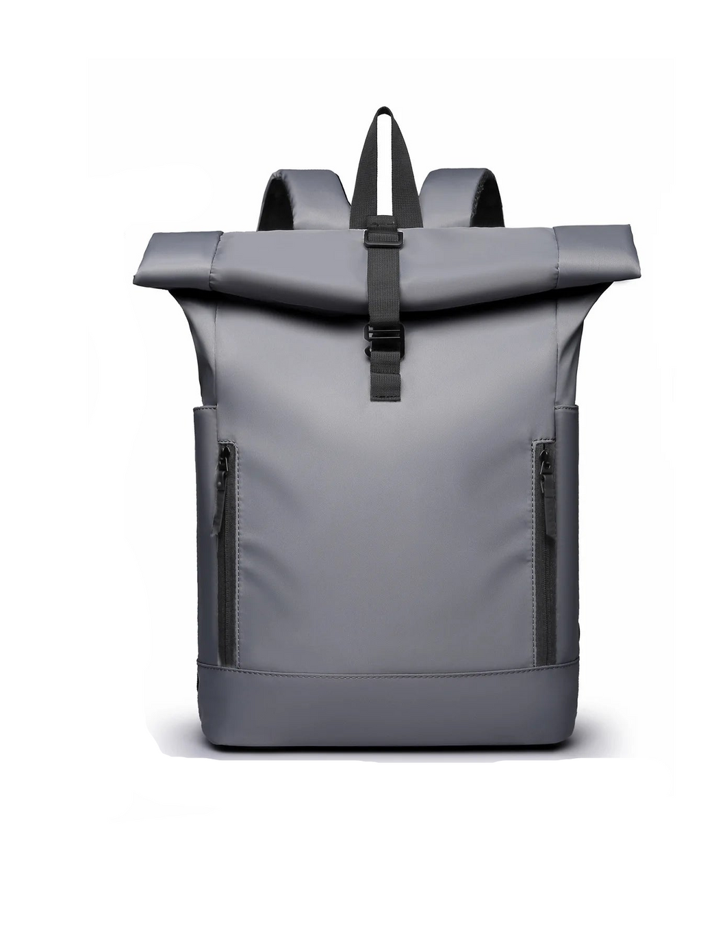 Waterproof Roll-Top Backpack with Expandable storage