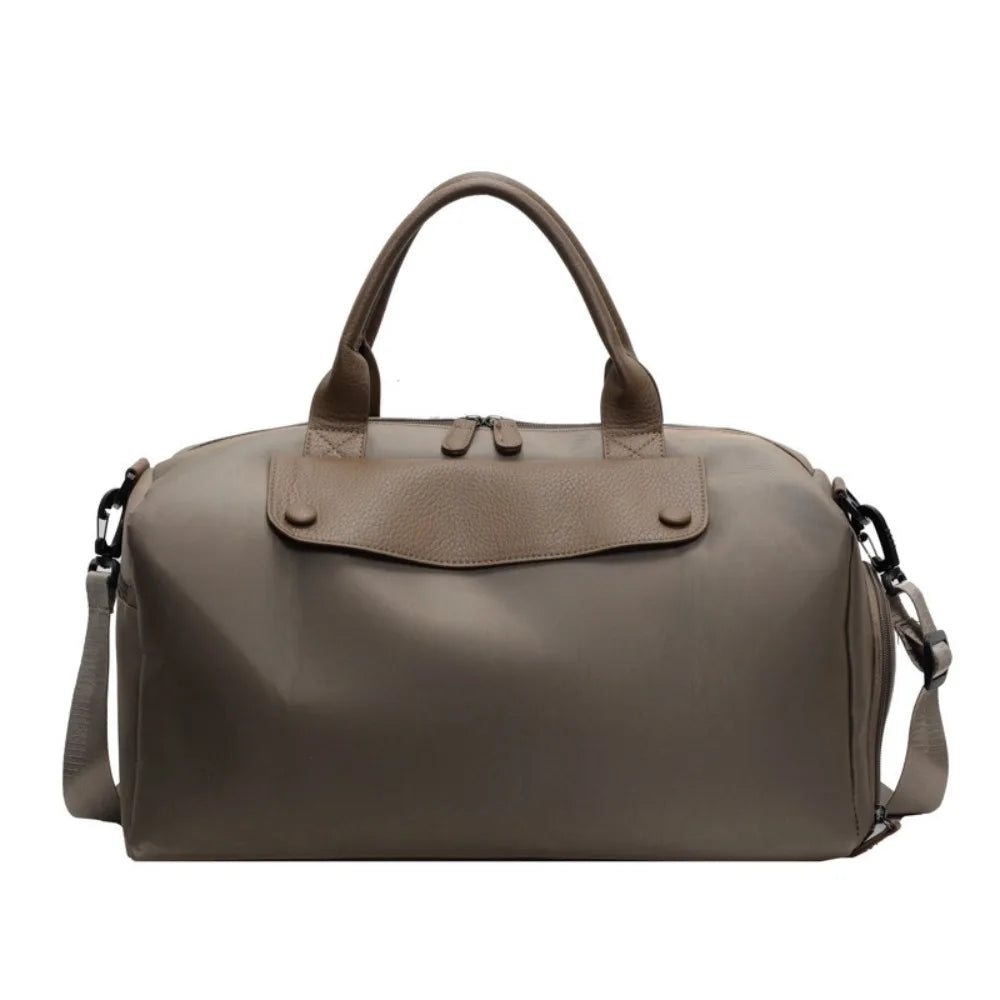 Sports Weekender Bag with Shoe Compartment and Organized Storage