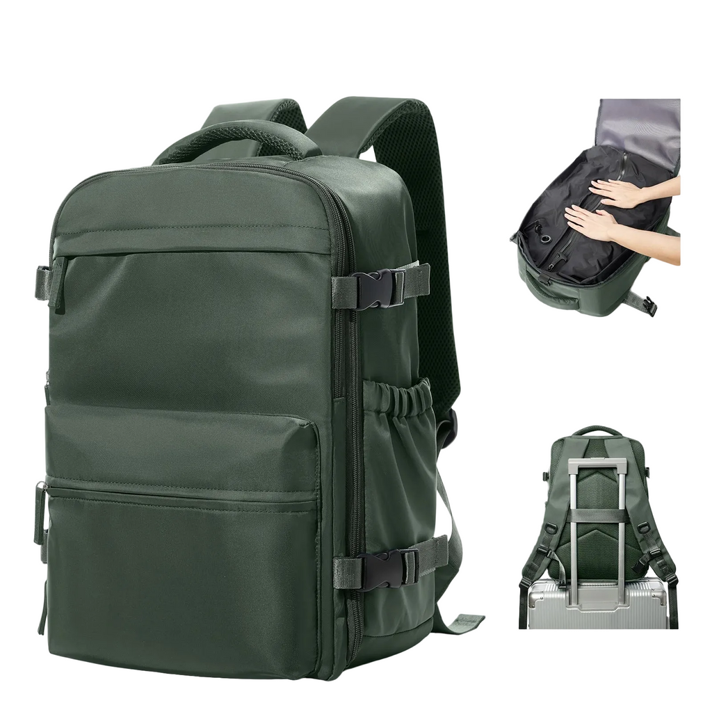 Airline Carry-On Vacuum Compression Travel Backpack