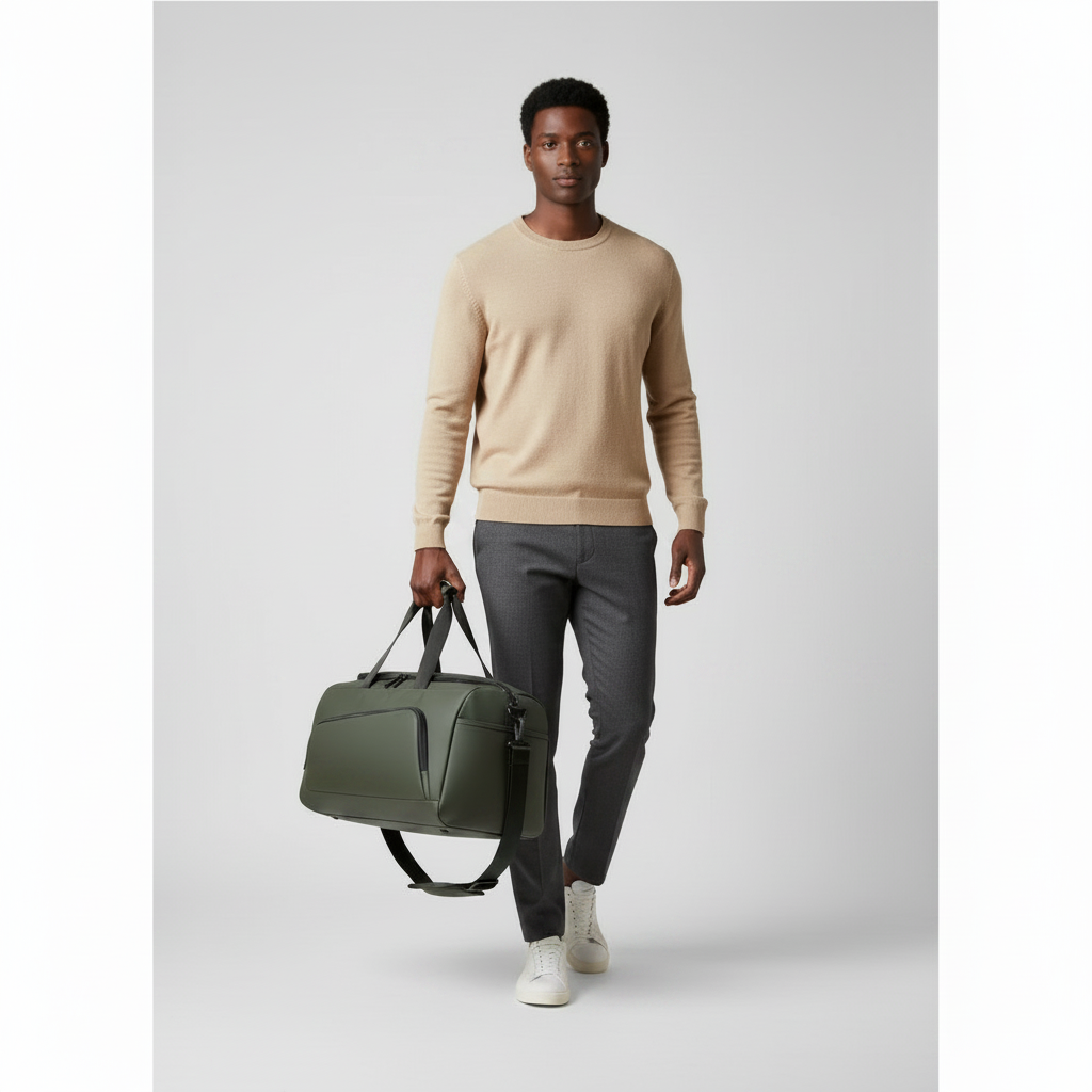 Carry-All Travel Duffel with Shoe Compartment