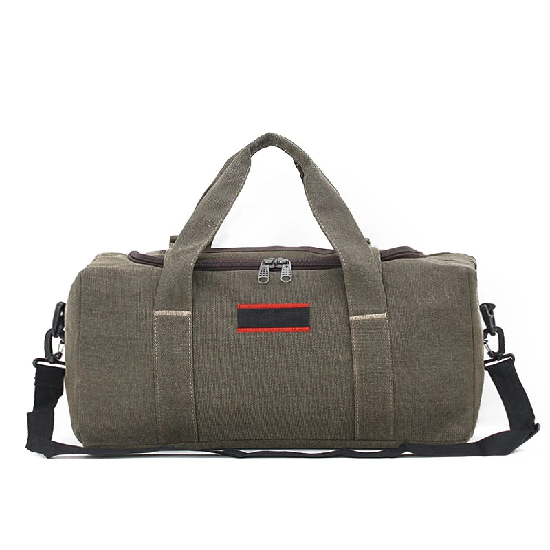 Vintage Canvas Duffel bag for Long Journeys
