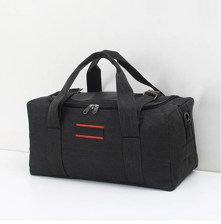 Vintage Canvas Duffel bag for Long Journeys
