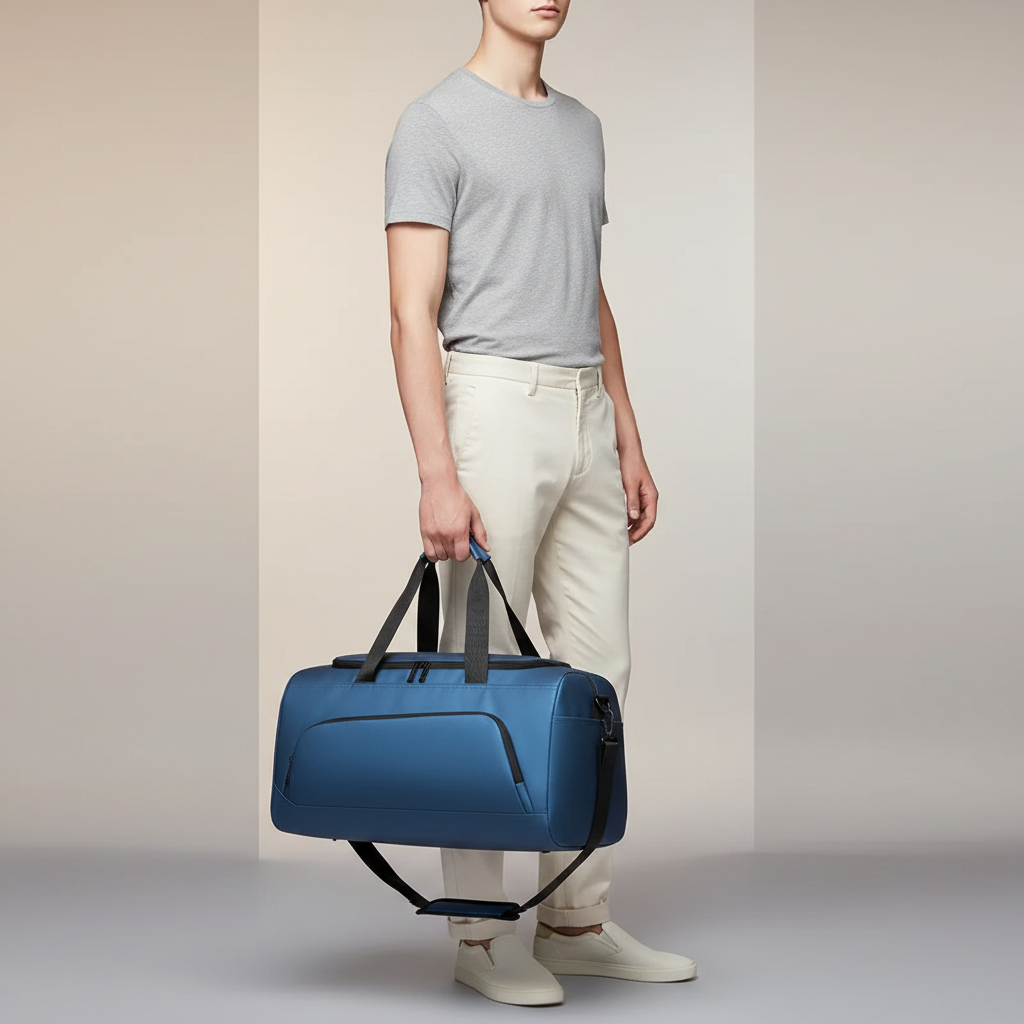 Carry-All Travel Duffel with Shoe Compartment