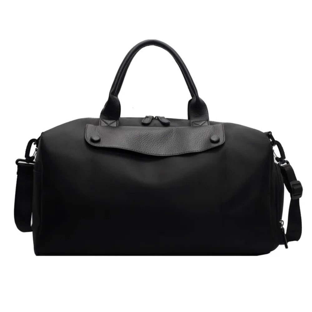 Sports Weekender Bag with Shoe Compartment and Organized Storage